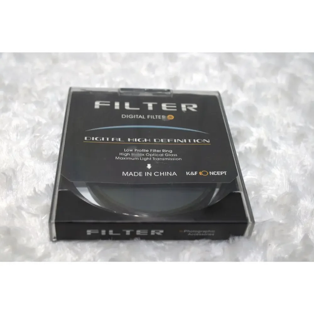 Copied - K&F Concept Circular Digital High Def Low Profile FilterRing 67mm Grey